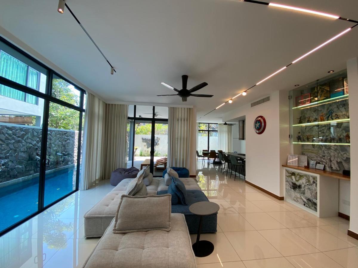 Ikiru 18 Private Saltwater Pool Villa, 3 Ensuite Br, Outdoor Bbq, 5 Mins To Beach Pantai Cenang  Luaran gambar