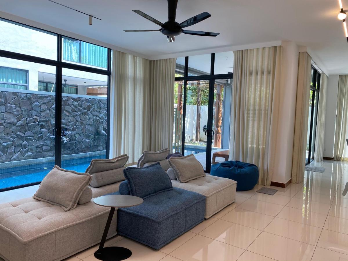 Ikiru 18 Private Saltwater Pool Villa, 3 Ensuite Br, Outdoor Bbq, 5 Mins To Beach Pantai Cenang  Luaran gambar